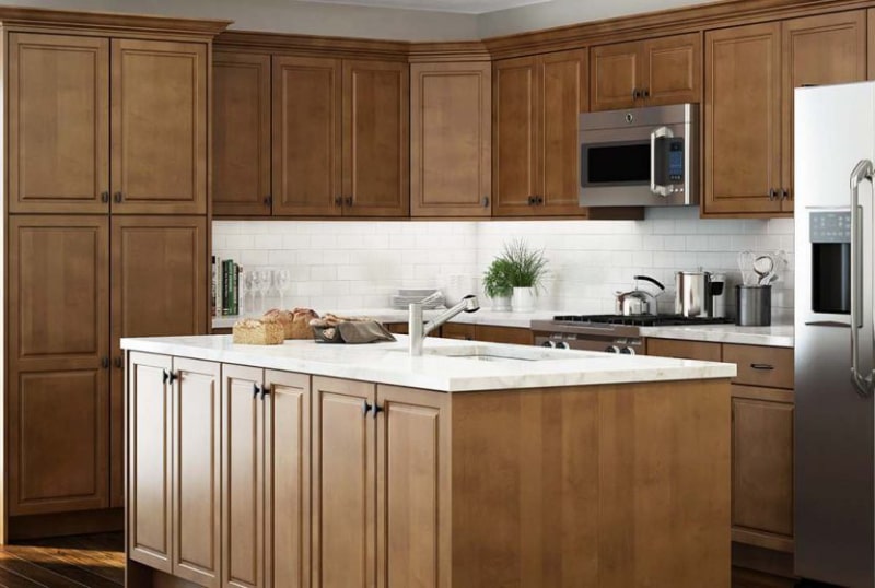 کابینت نئوکلاسیک تمام چوب 