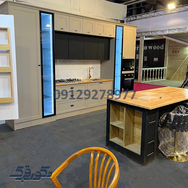 نمونه کار کابینت کلاسیک (نمایشگاه بین المللی تهران)