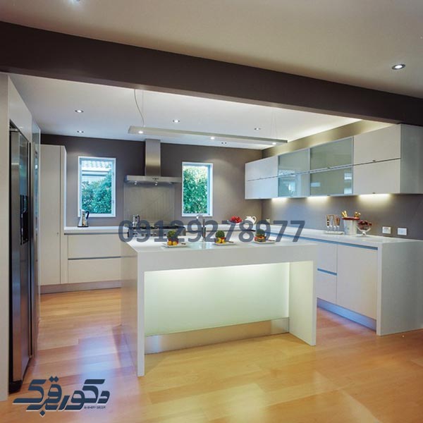 کابینت مدرن سفید