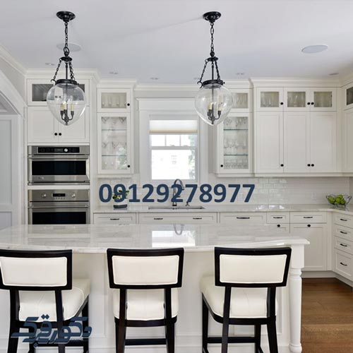 کابینت نئوکلاسیک سفید