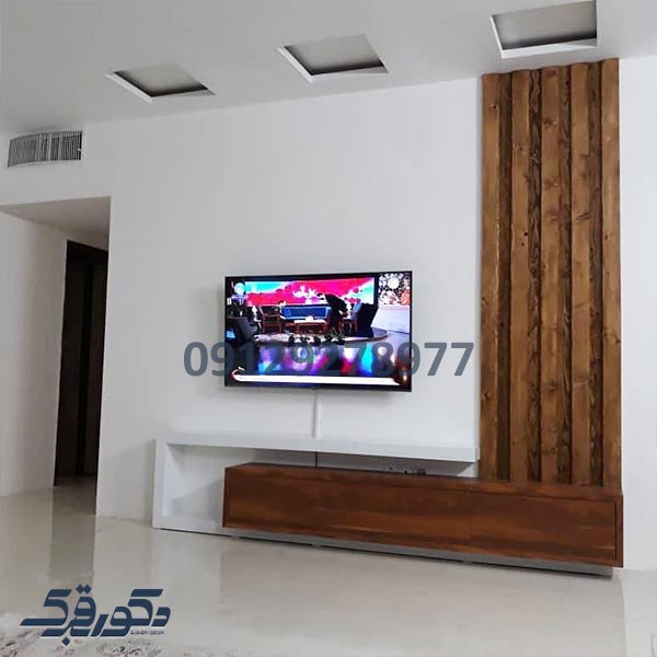 تی وی وال ساده و شیک