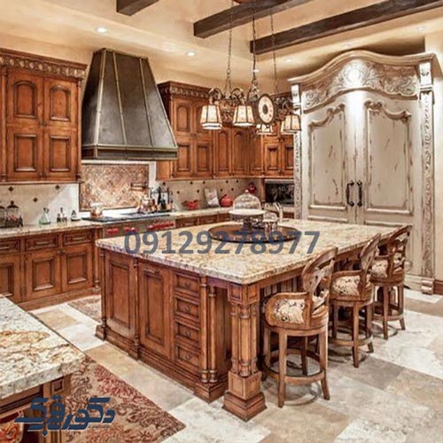 کابینت کلاسیک اروپایی