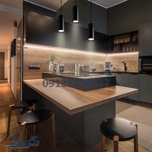کابینت مدرن مشکی