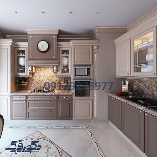 کابینت آشپزخانه نئوکلاسیک